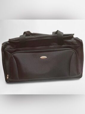 Samsonite Black Travel Duffel with Front Pocket